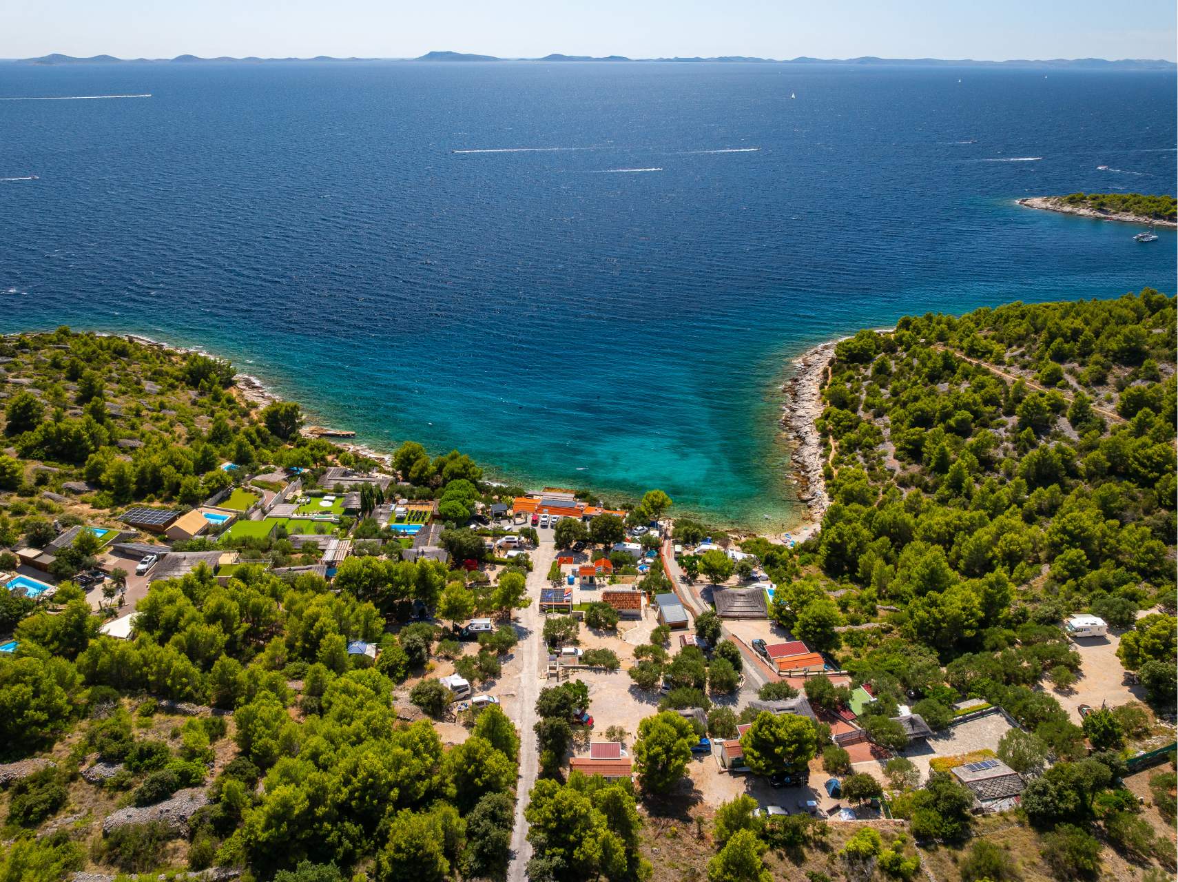 Camping Stella Maris Aerial view