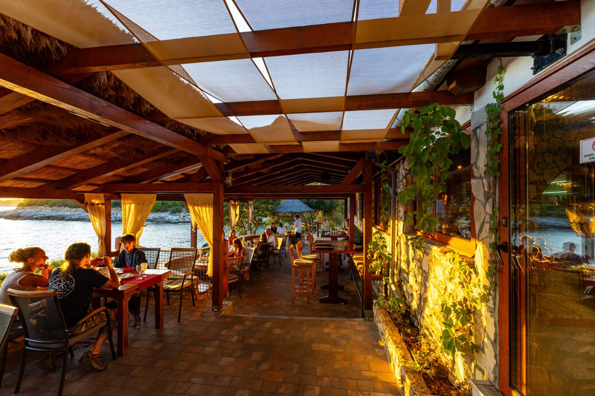 All dishes are prepared from fresh Adriatic ingredients